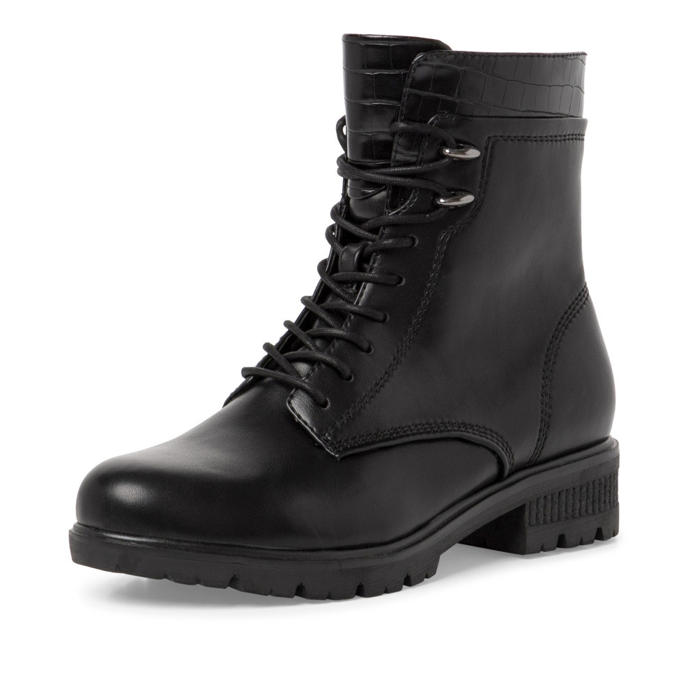 detail Dámská kotníková obuv TAMARIS 25296-29-001 černá W3