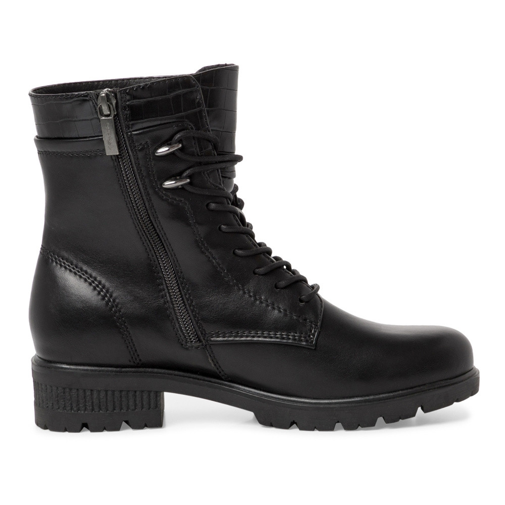 detail Dámská kotníková obuv TAMARIS 25296-29-001 černá W3