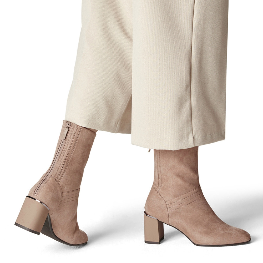 detail Dámská kotníková obuv TAMARIS 25337-29-341 béžová W3