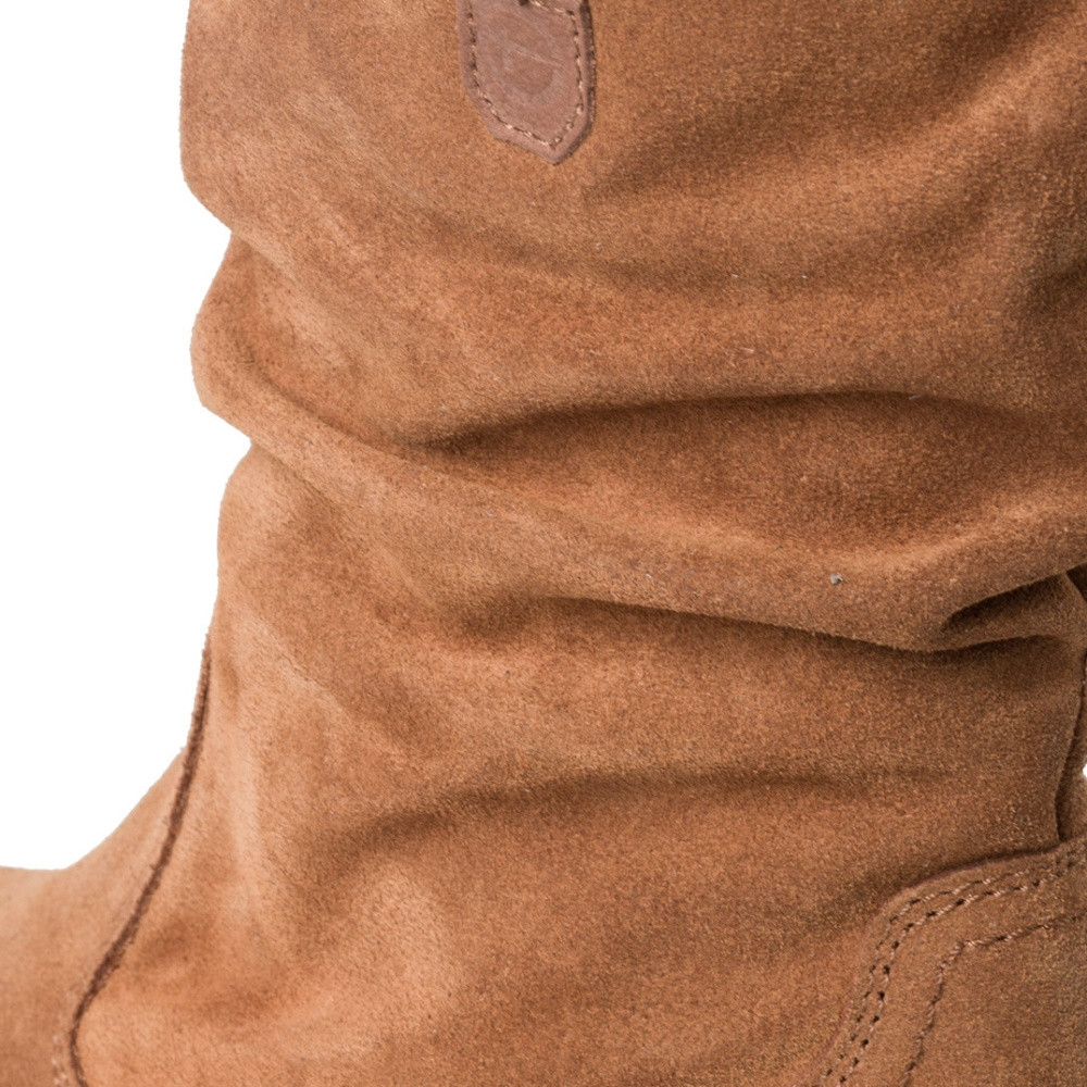 detail Dámské kozačky TAMARIS TAM-10303455-W3 hnědá