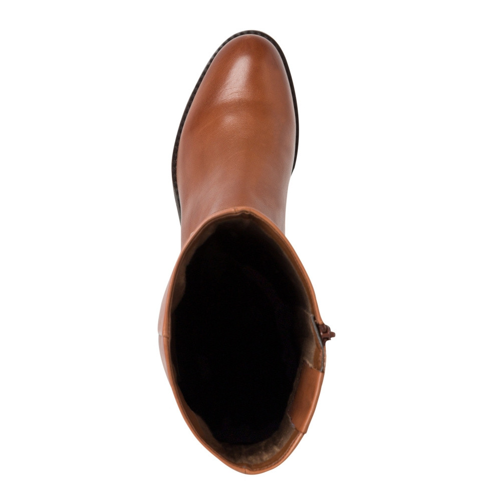 detail Dámské kozačky TAMARIS TAM-10303478-W2 hnědá