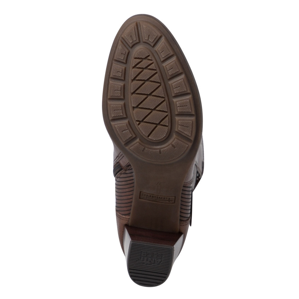 detail Dámské kozačky TAMARIS TAM-10303498-W2 hnědá