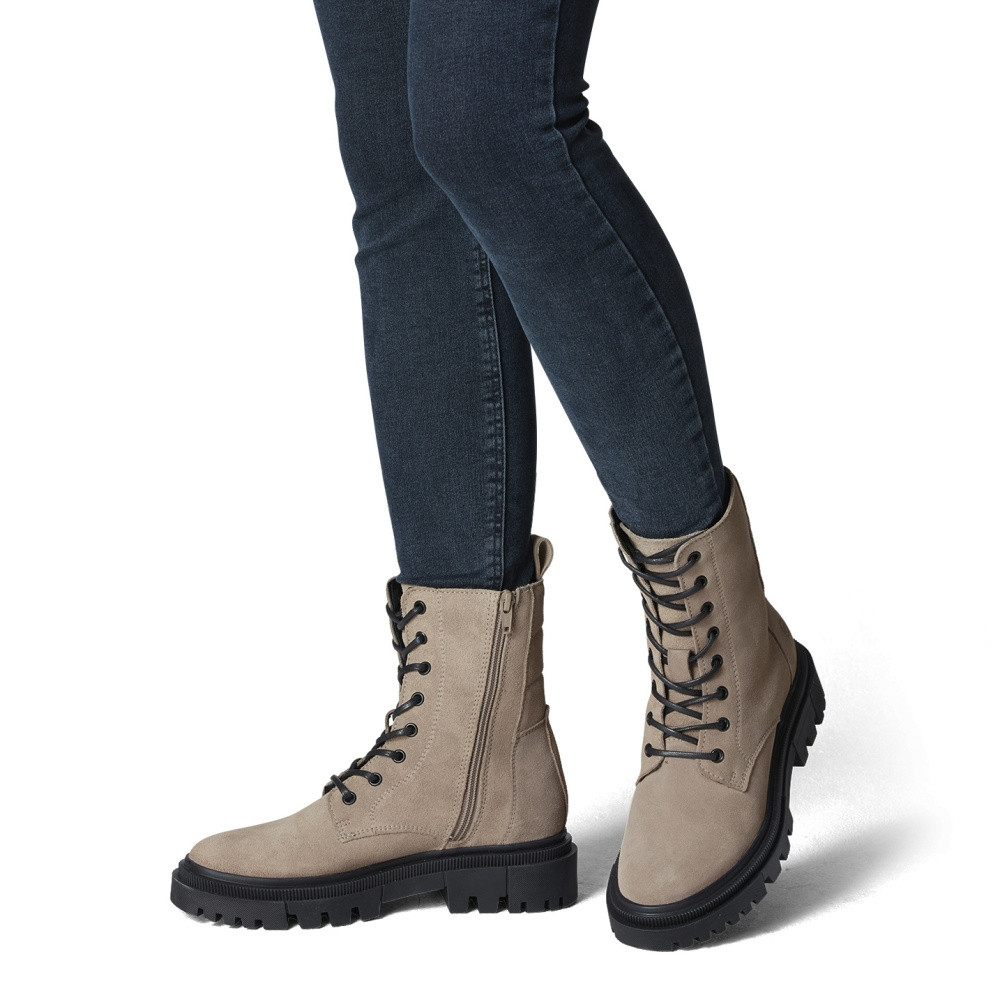 detail Dámská kotníková obuv TAMARIS 25844-29-378 béžová W3