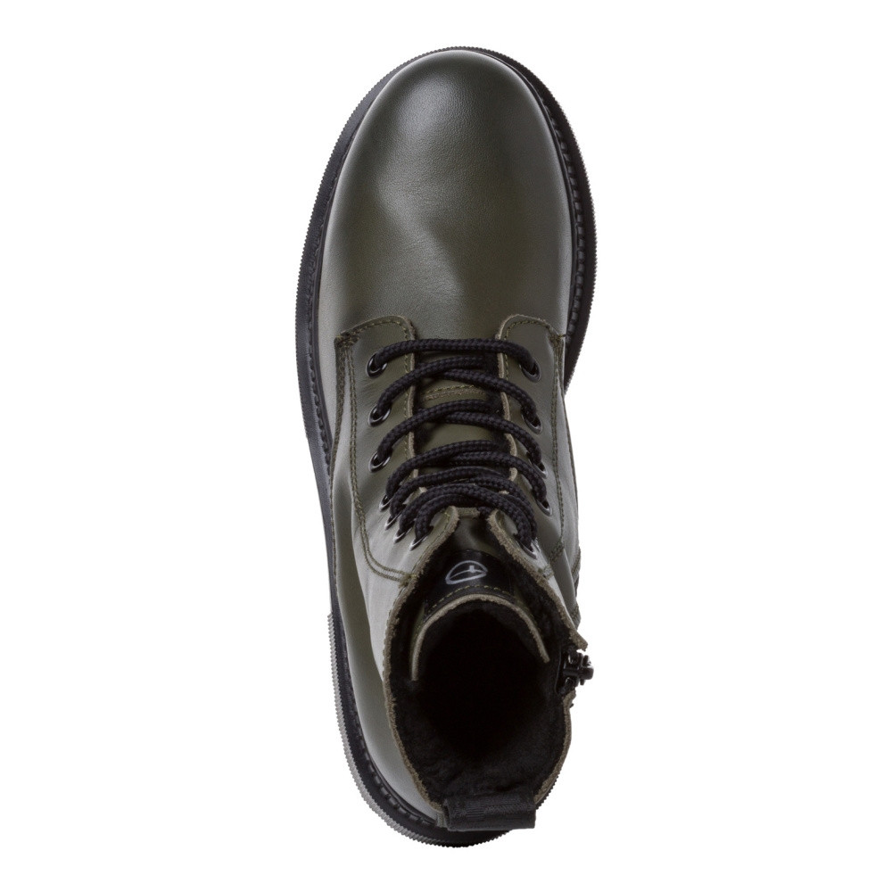 detail Dámská kotníková obuv TAMARIS 26861-29-722 zelená W2