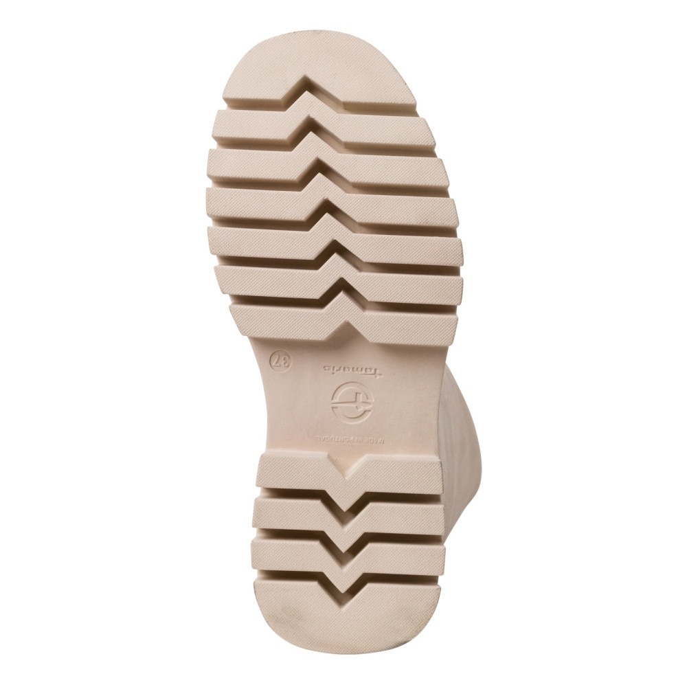 detail Dámské kozačky TAMARIS 25639-39-375 béžová W2