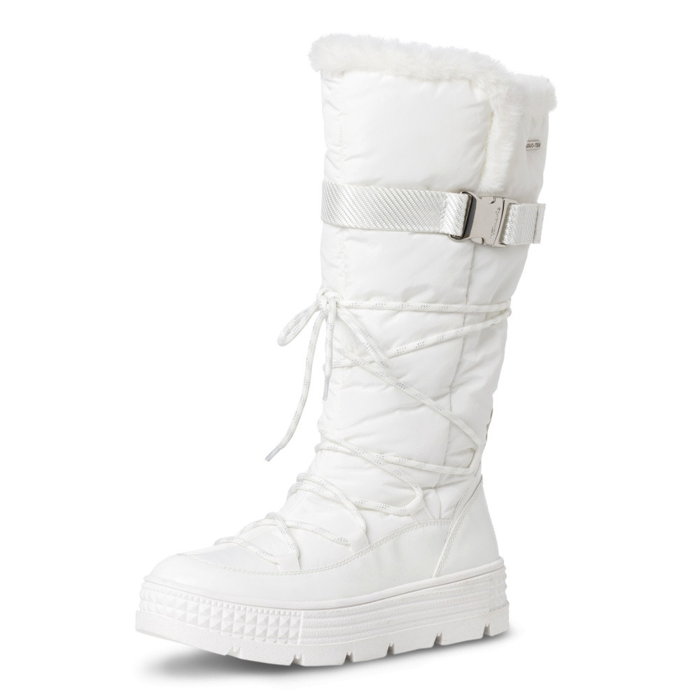 detail Dámské kozačky TAMARIS TAM-10303689-W2 bílá