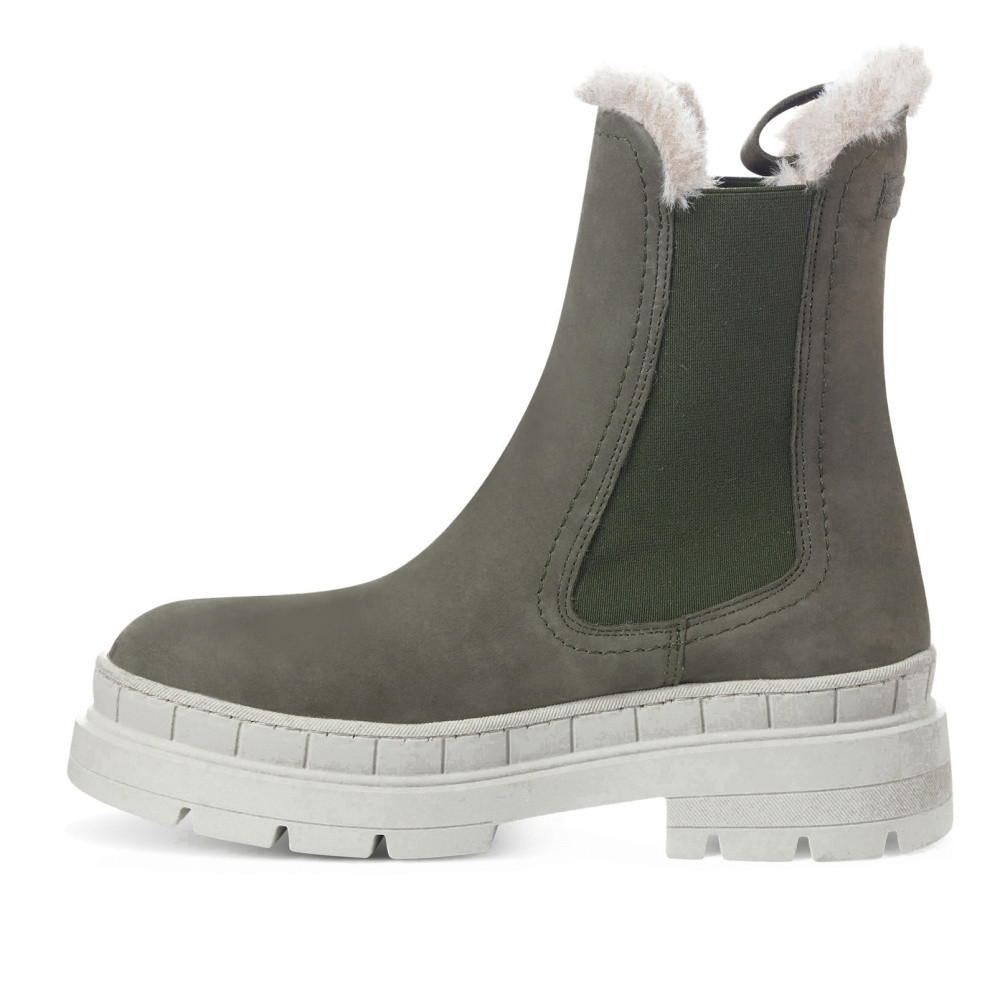 detail Dámská kotníková obuv TAMARIS 26935-39-722 zelená W3