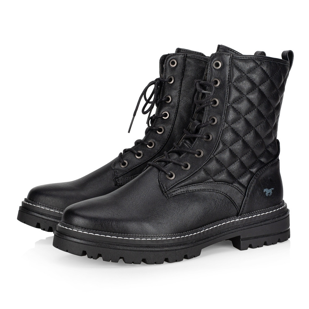 detail Dámská kotníková obuv MUSTANG 1398516-9 černá W2