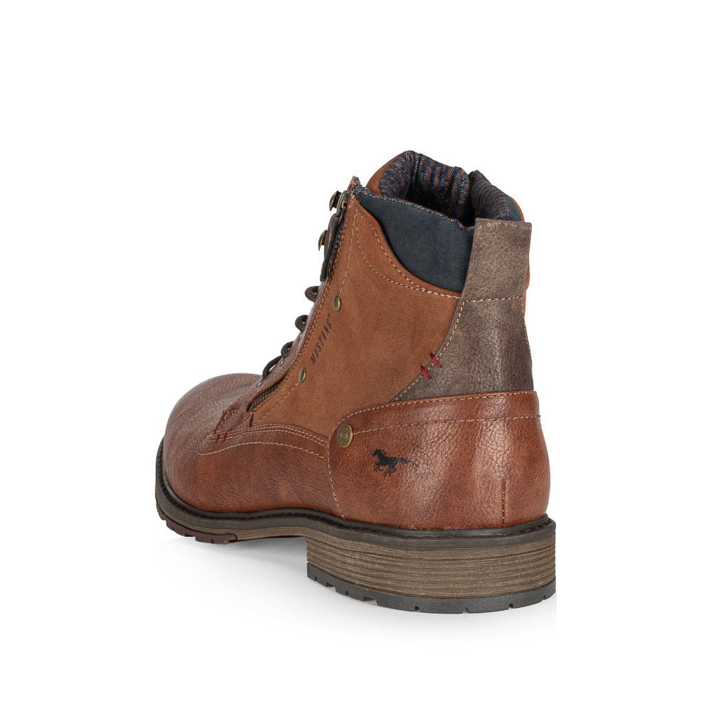 detail Pánská obuv MUSTANG MUS-10303772-W3 hnědá