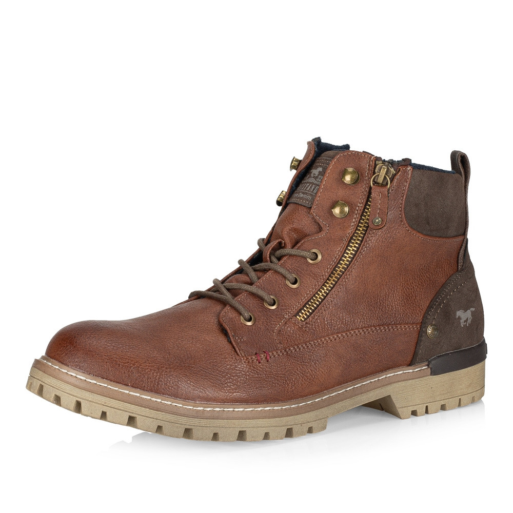 detail Pánská obuv MUSTANG MUS-10303777-W2 hnědá