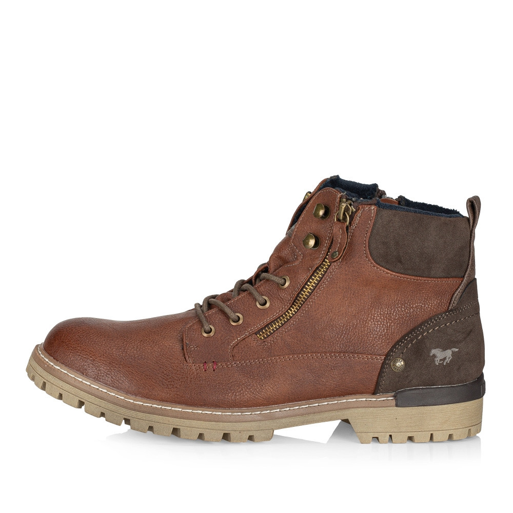 detail Pánská obuv MUSTANG MUS-10303777-W2 hnědá