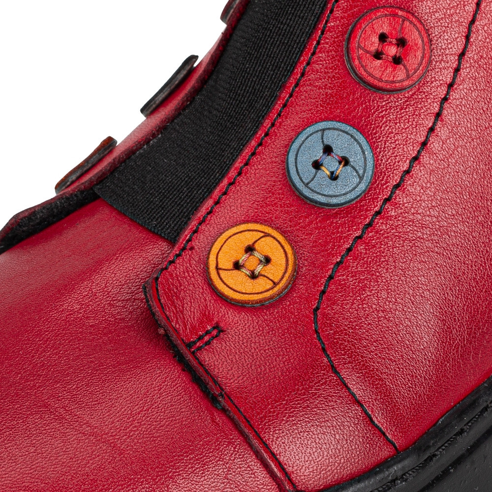 detail Dámská obuv IBERIUS IBE-10303789-W2 červená