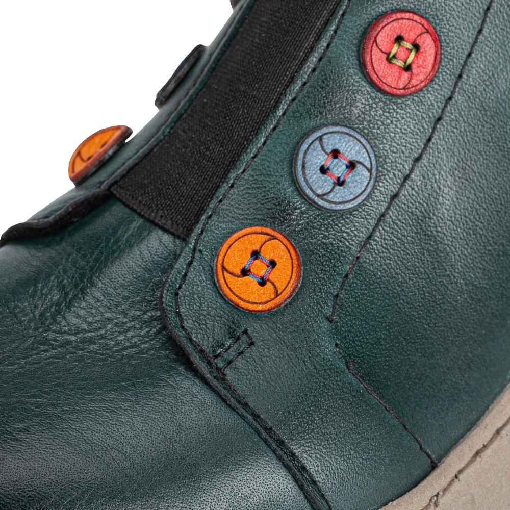 detail Dámská obuv IBERIUS IBE-10303800-W2 zelená