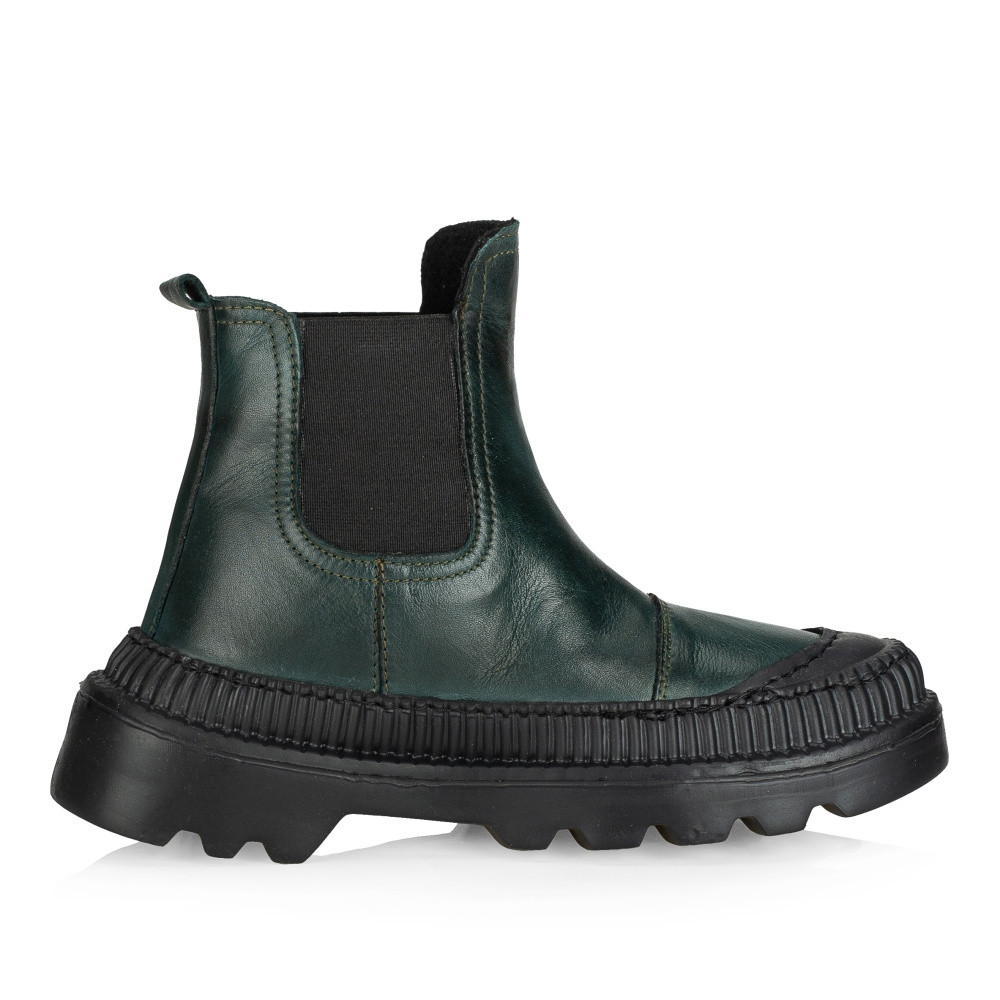 detail Dámská kotníková obuv IBERIUS 5081-472 zelená W2