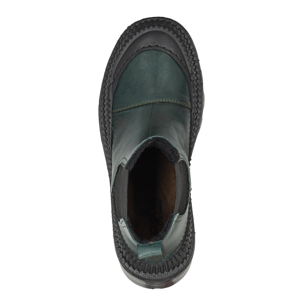 detail Dámská kotníková obuv IBERIUS 5081-472 zelená W2