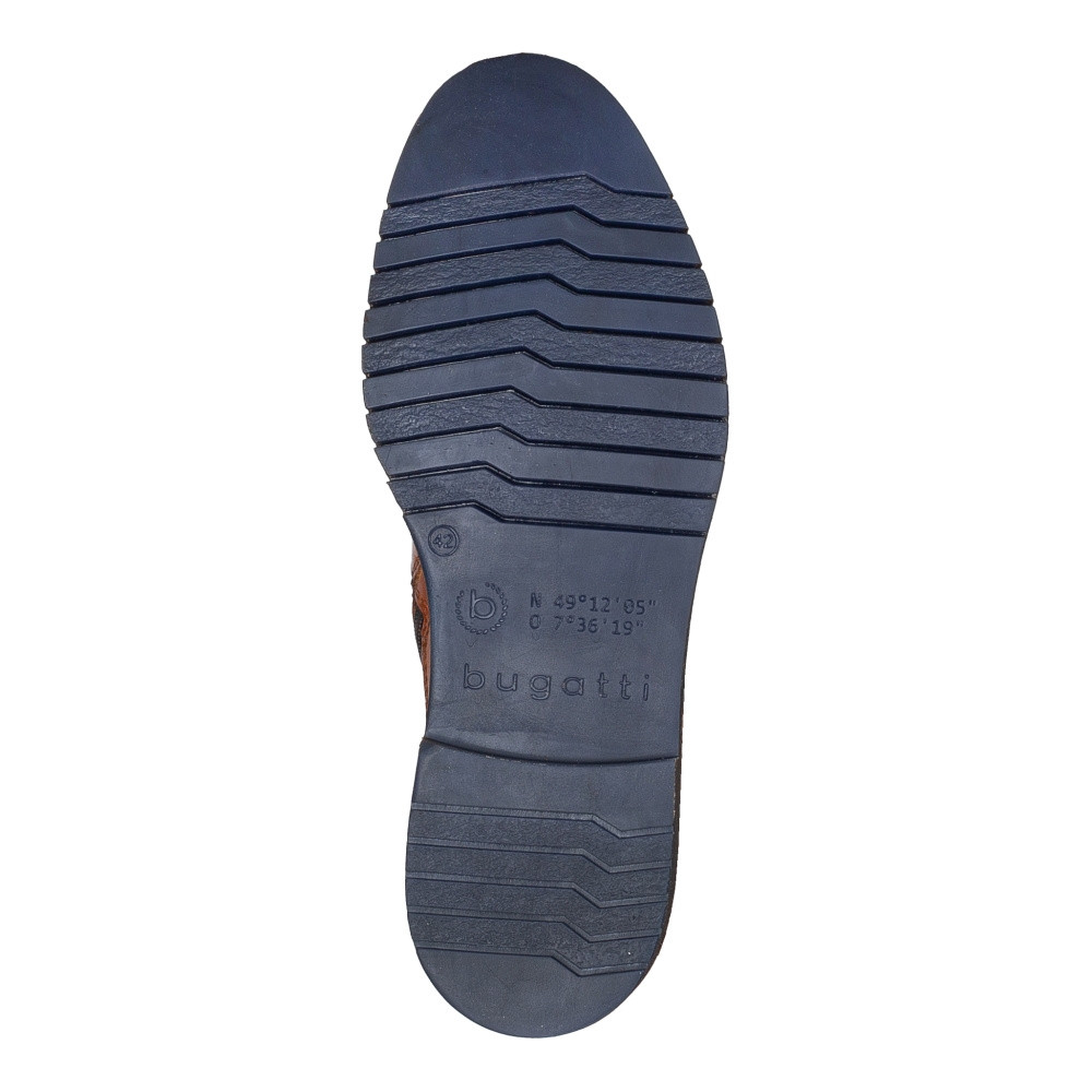 detail Pánská kotníková obuv BUGATTI 8373A-6300 hnědá W5