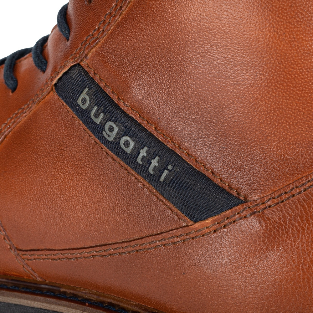 detail Pánská kotníková obuv BUGATTI 8373A-6300 hnědá W5