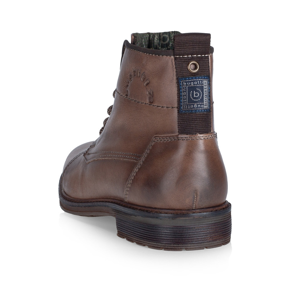 detail Pánská kotníková obuv BUGATTI ABU30-5300 hnědá W2