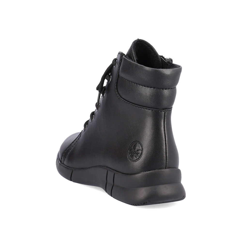 detail Dámská kotníková obuv RIEKER N2104-00 černá W3