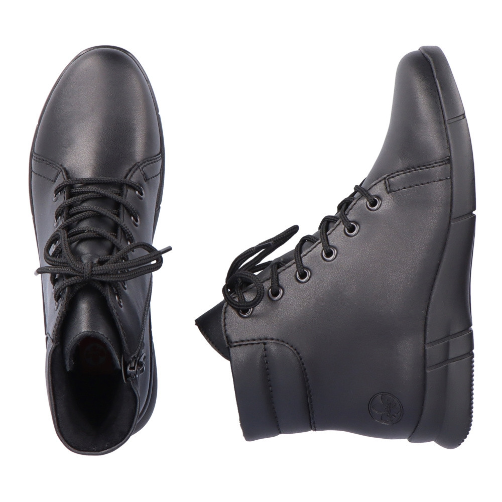 detail Dámská kotníková obuv RIEKER N2104-00 černá W3