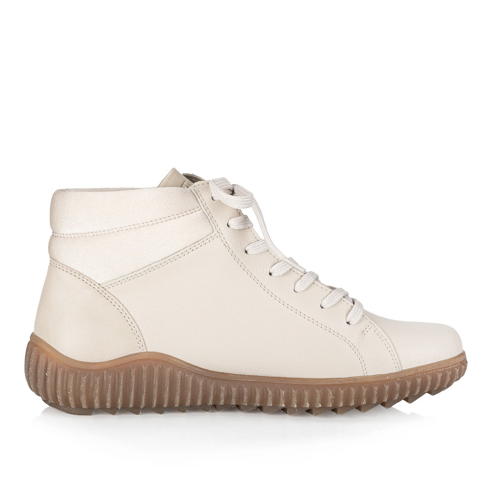 detail Dámská kotníková obuv REMONTE R8272-60 béžová W3