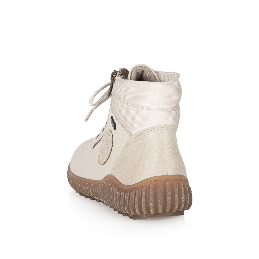 detail Dámská kotníková obuv REMONTE R8272-60 béžová W3