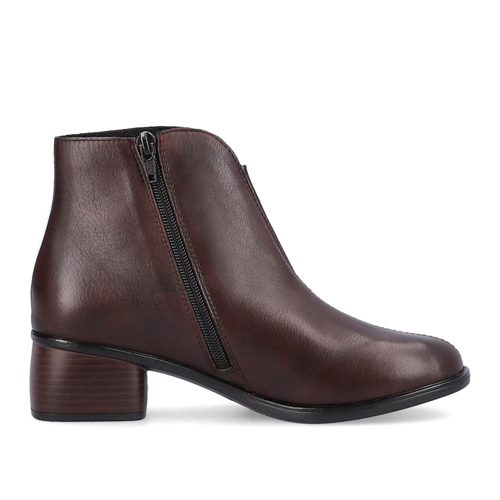 detail Dámská kotníková obuv REMONTE R8870-36 červená W3