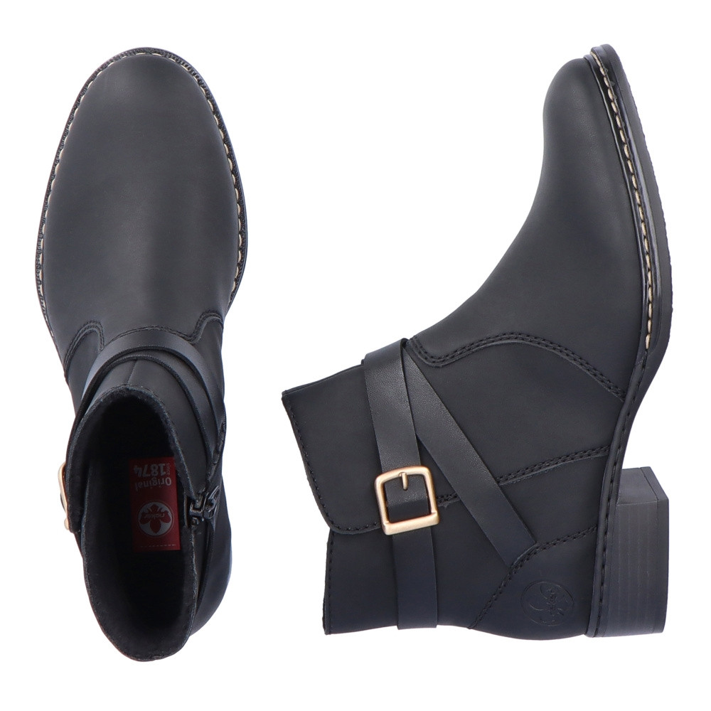 detail Dámská obuv RIEKER RIE-10303884-W3 černá