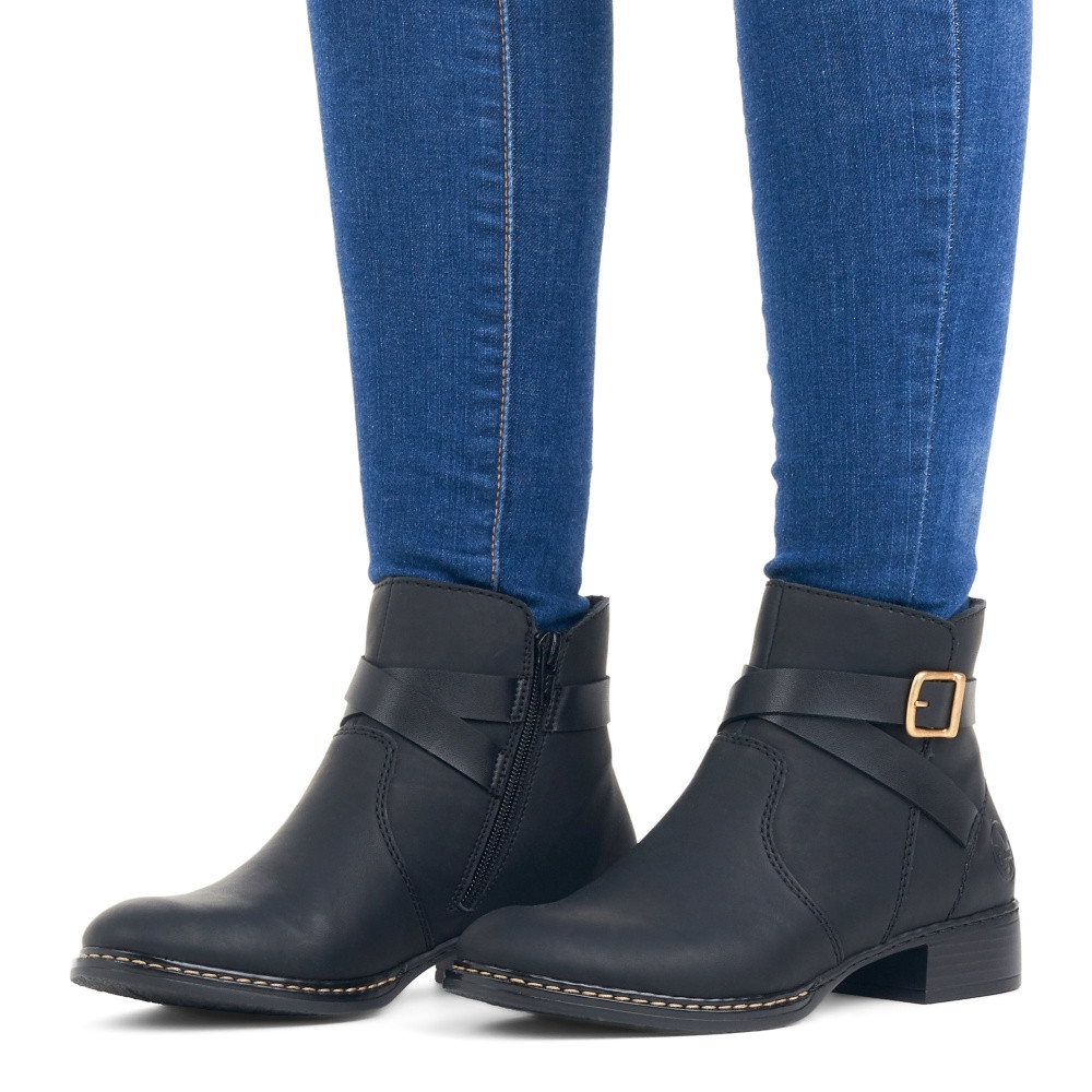 detail Dámská obuv RIEKER RIE-10303884-W3 černá