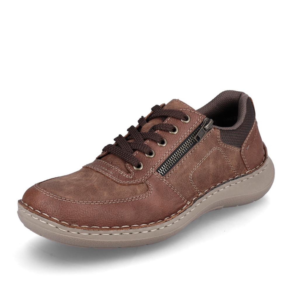 detail Pánské polobotky RIEKER 03015-24 hnědá W3