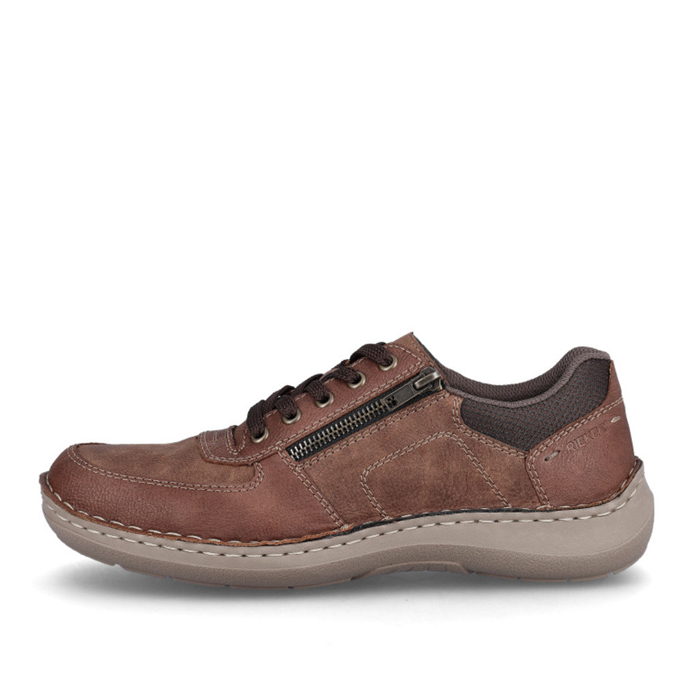 detail Pánské polobotky RIEKER 03015-24 hnědá W3