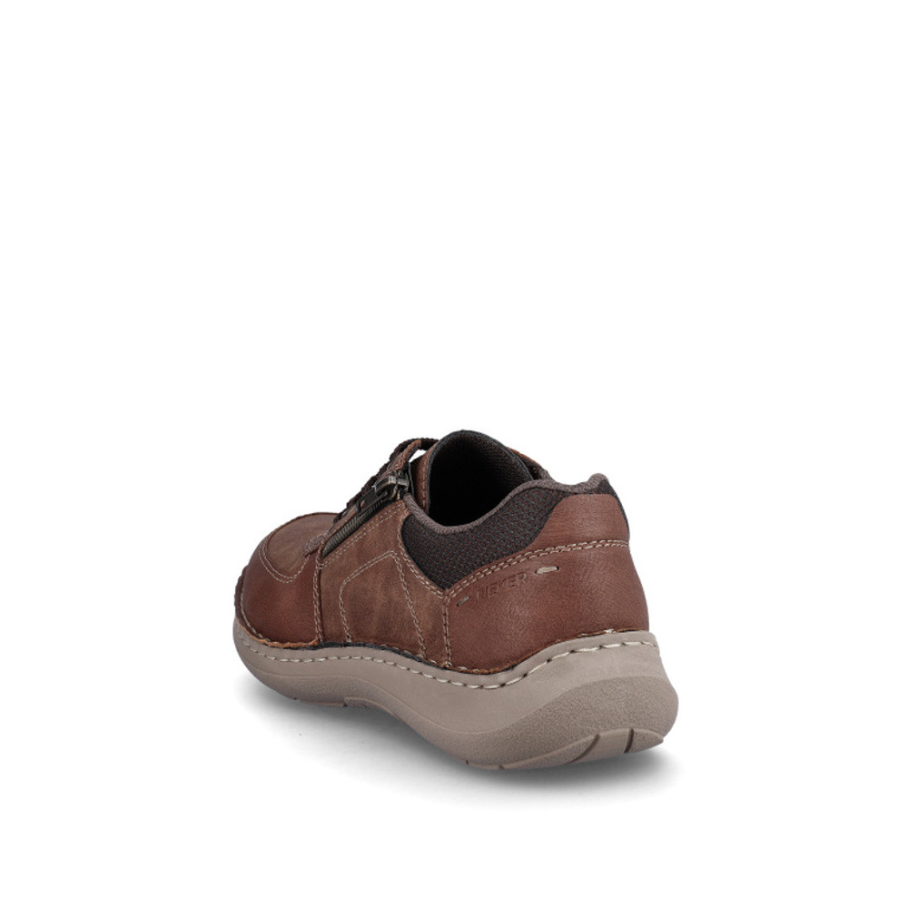 detail Pánské polobotky RIEKER 03015-24 hnědá W3