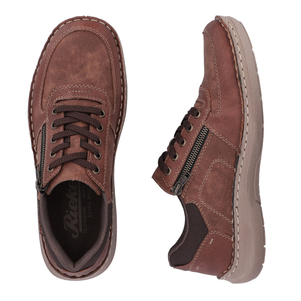 detail Pánské polobotky RIEKER 03015-24 hnědá W3
