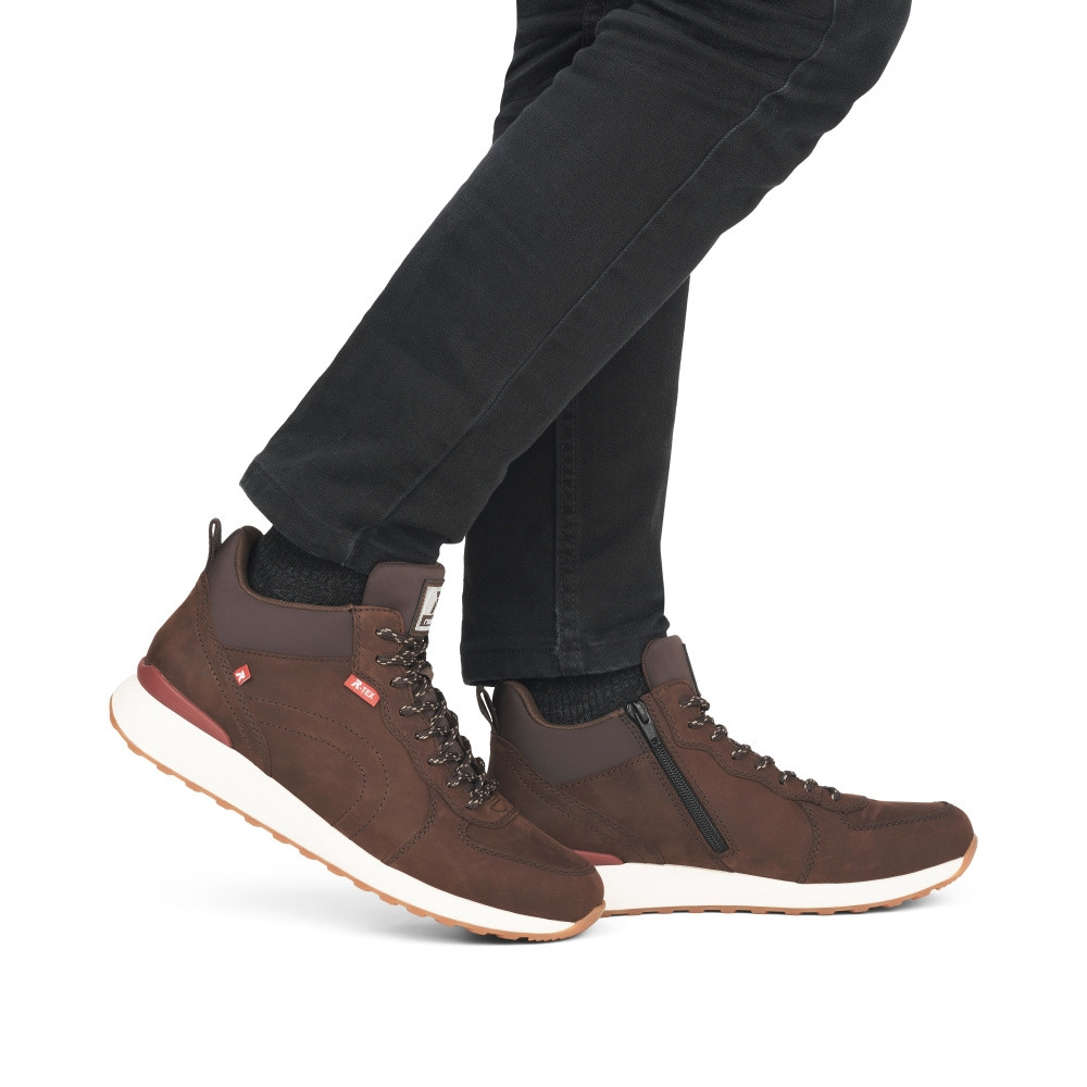 detail Pánská obuv RIEKER RIE-10303893-W3 hnědá