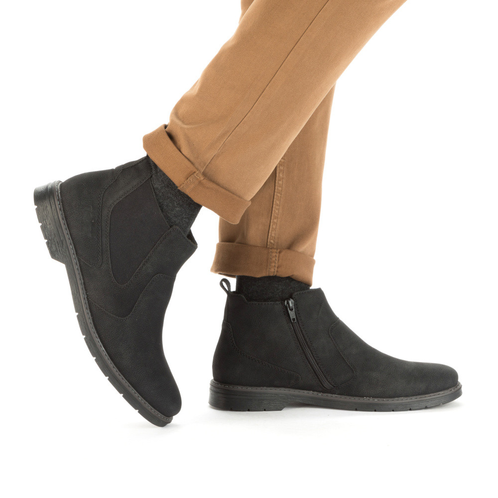 detail Pánská obuv RIEKER RIE-10303901-W3 černá