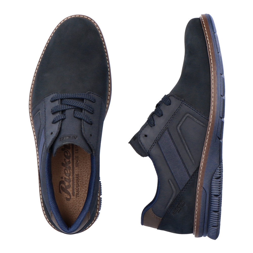 detail Pánské polobotky RIEKER 14408-14 modrá W4