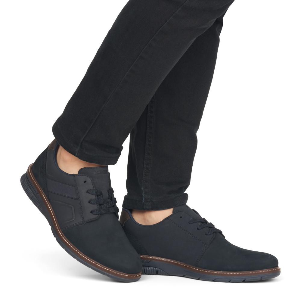 detail Pánské polobotky RIEKER 14408-14 modrá W4