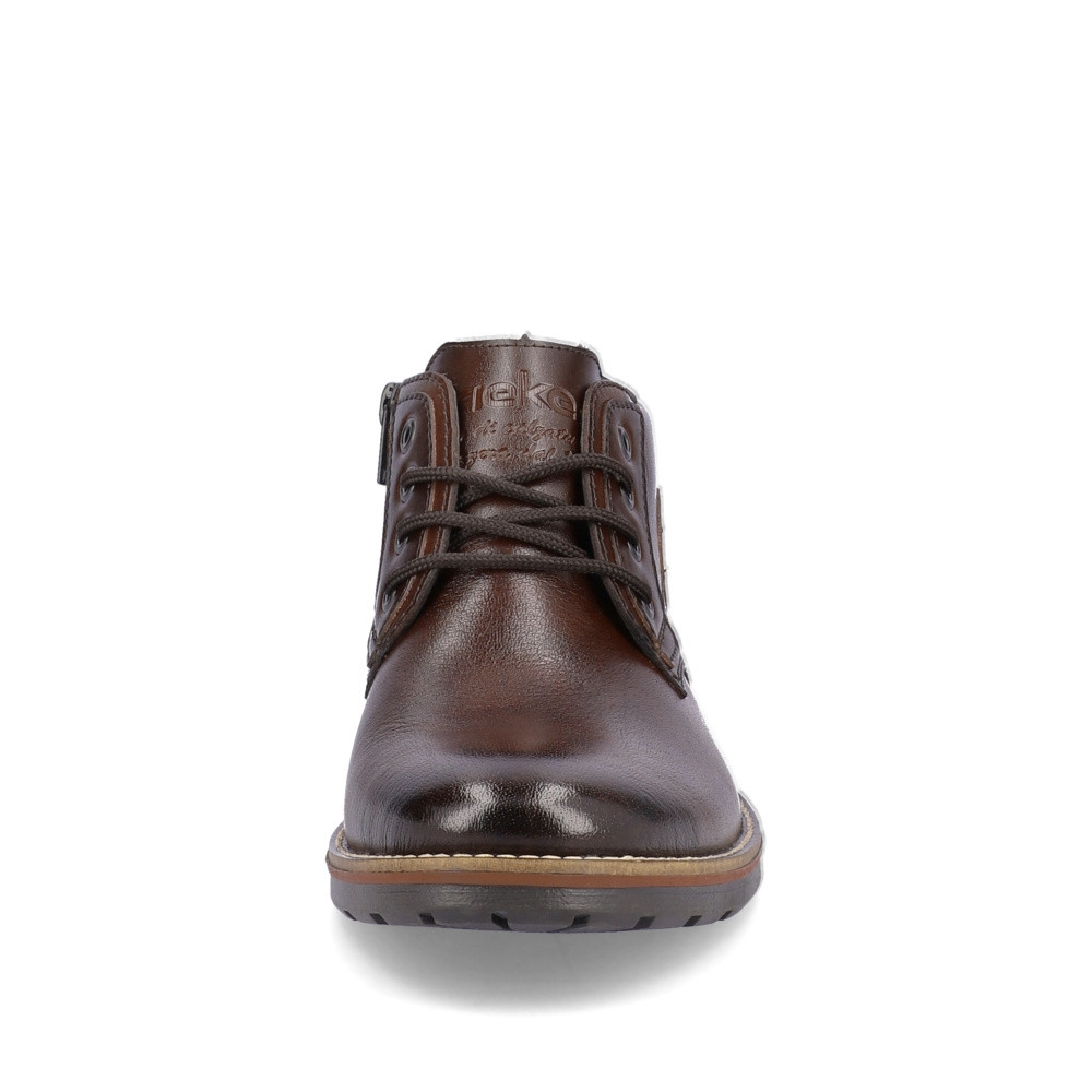 detail Pánská kotníková obuv RIEKER 15339-26 hnědá W3