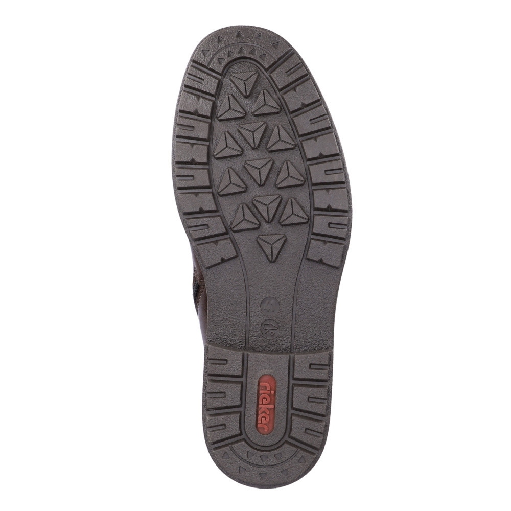 detail Pánská kotníková obuv RIEKER 33103-25 hnědá W3