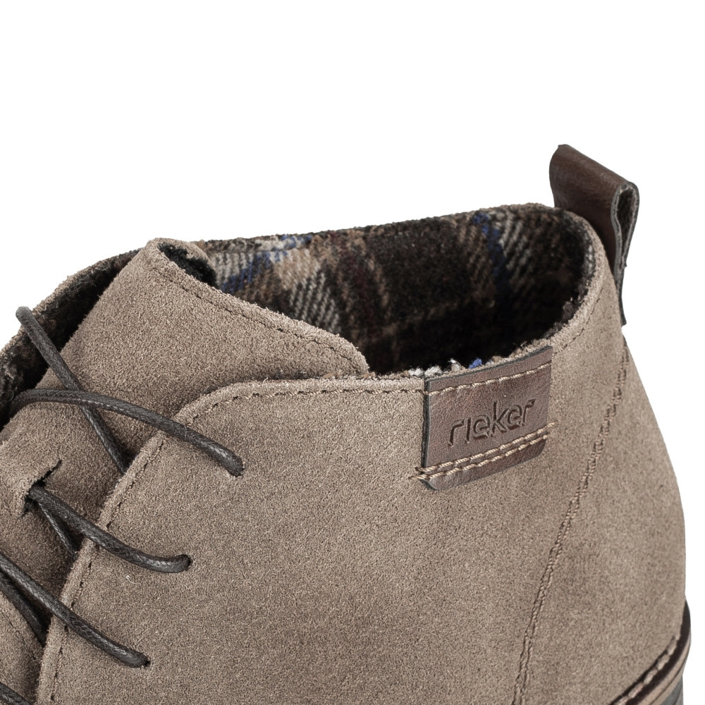 detail Pánská kotníková obuv RIEKER 33206-26 hnědá W4