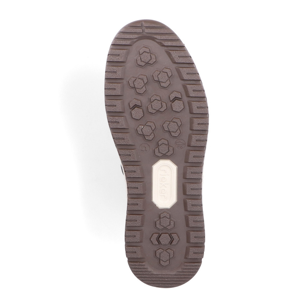 detail Pánska členková obuv RIEKER 38542-00 čierna W5