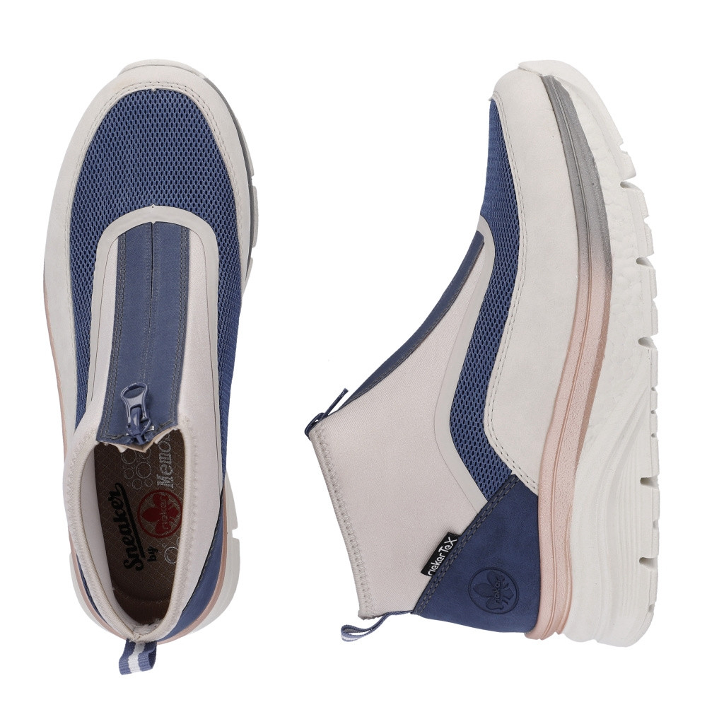 detail Dámská kotníková obuv RIEKER 48056-60 béžová W3