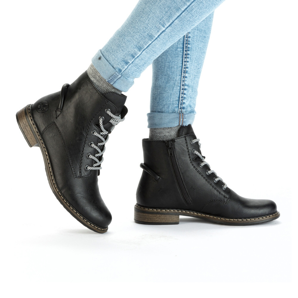 detail Dámská obuv RIEKER RIE-10303960-W3 černá