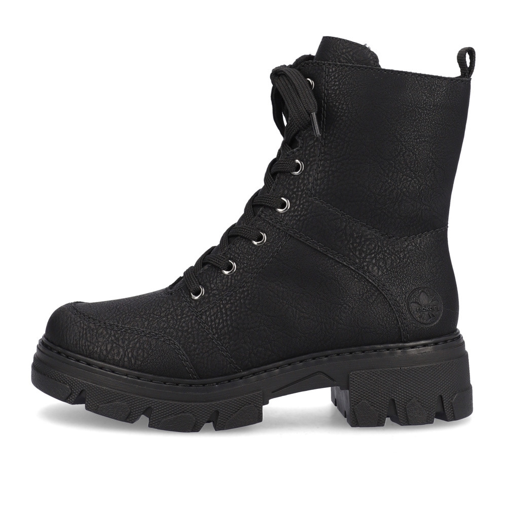 detail Dámská kotníková obuv RIEKER 74605-00 černá W3