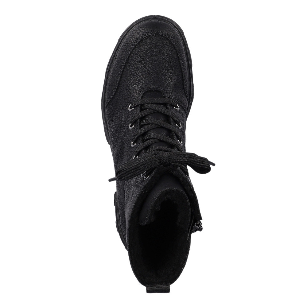 detail Dámská kotníková obuv RIEKER 74605-00 černá W3