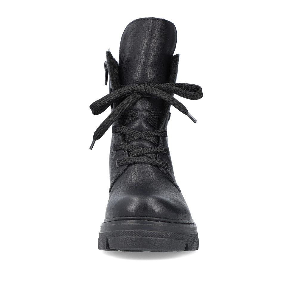 detail Dámská kotníková obuv RIEKER 74624-00 černá W3