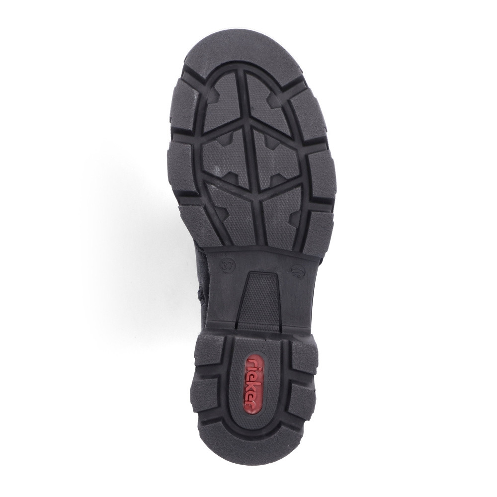 detail Dámská kotníková obuv RIEKER 74624-00 černá W3