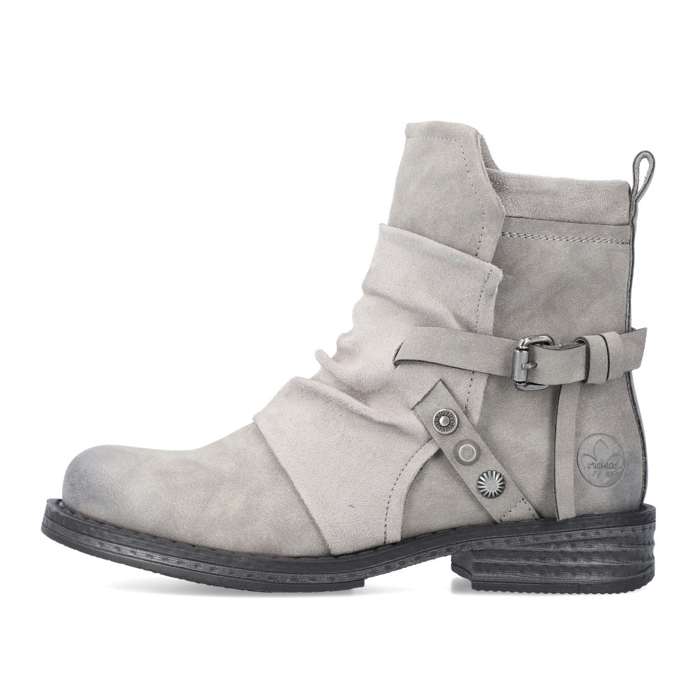 detail Dámská kotníková obuv RIEKER 92264-40 šedá W3