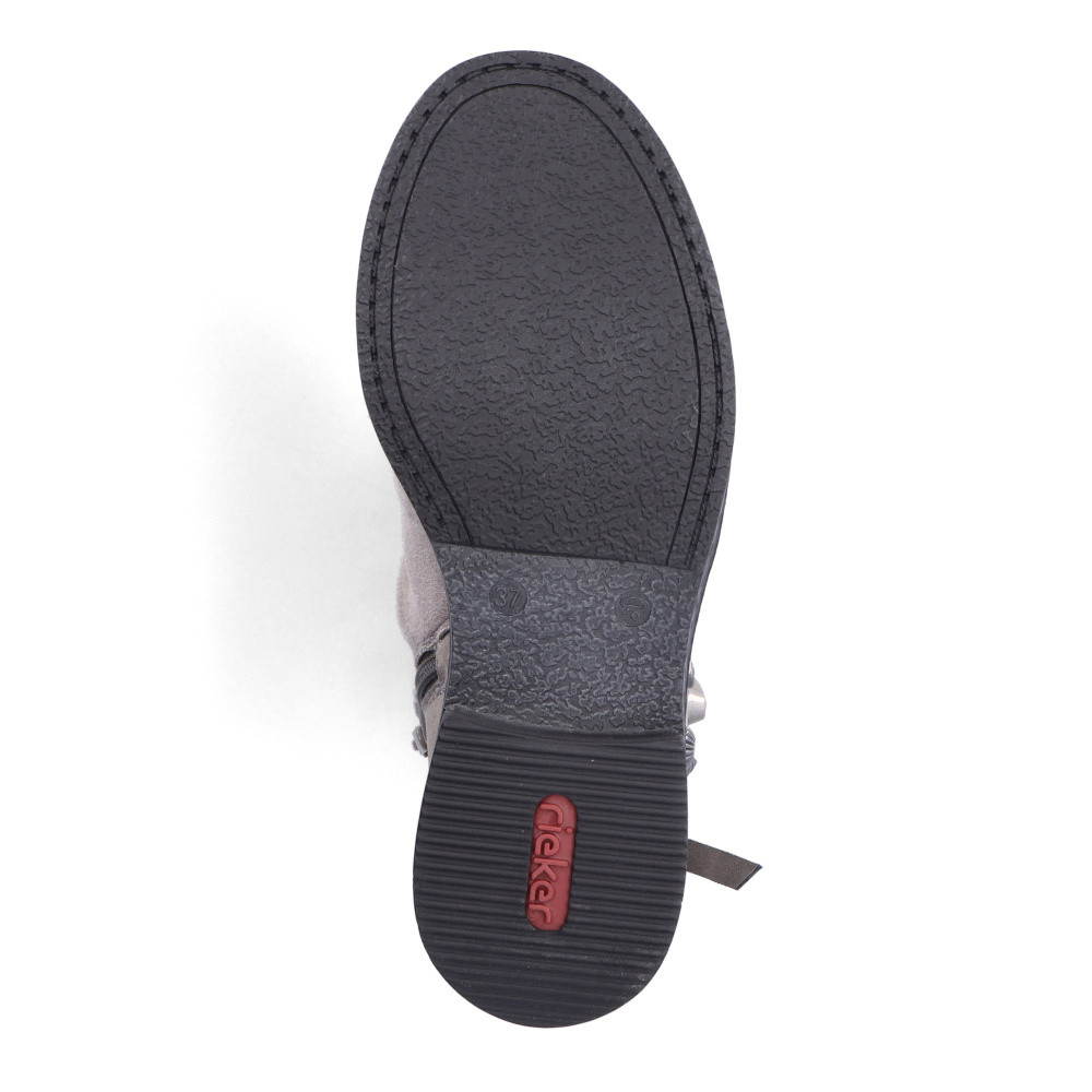 detail Dámská kotníková obuv RIEKER 92264-40 šedá W3