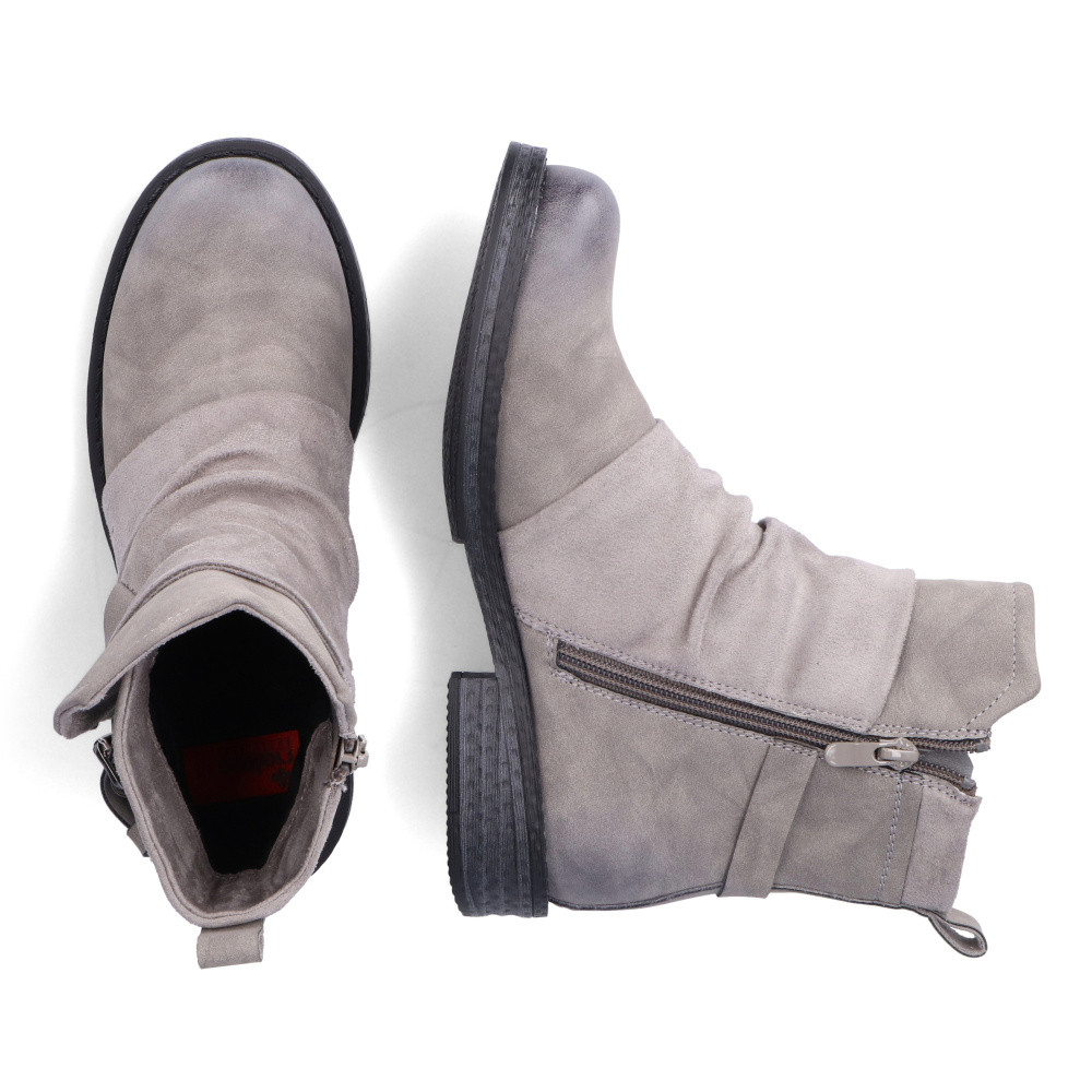 detail Dámská kotníková obuv RIEKER 92264-40 šedá W3